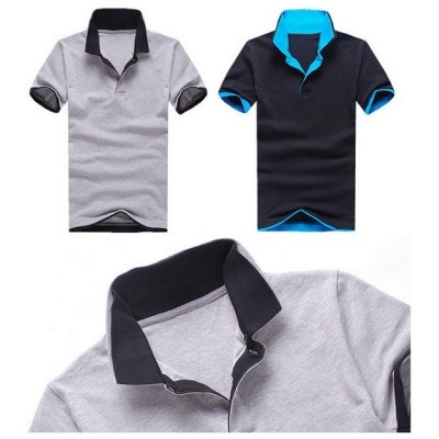 double collar polo t shirt